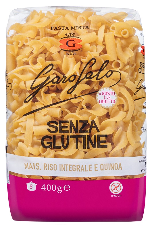 GAROFALO PASTA MISTA DI MAIS RISO INTEGRALE E QUINOA 400 G - Farmaunclick.it