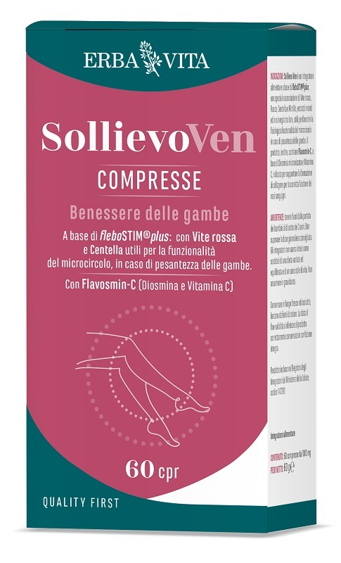 SOLLIEVO VEN 60 COMPRESSE - Farmaunclick.it