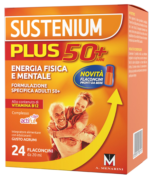 SUSTENIUM PLUS 50+ 24 FLACONCINI - Farmaunclick.it