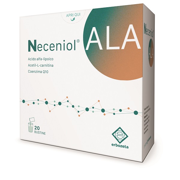 NECENIOL ALA 20 BUSTINE CON EDULCORANTI SENZA GLUTINE NATURALMENTE PRIVO DI LATTOSIO - Farmaunclick.it