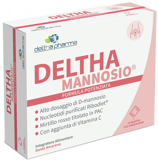 DELTHA MANNOSIO 14 BUSTINE AMARENA SENZA GLUTINE E LATTOSIO - Farmaunclick.it